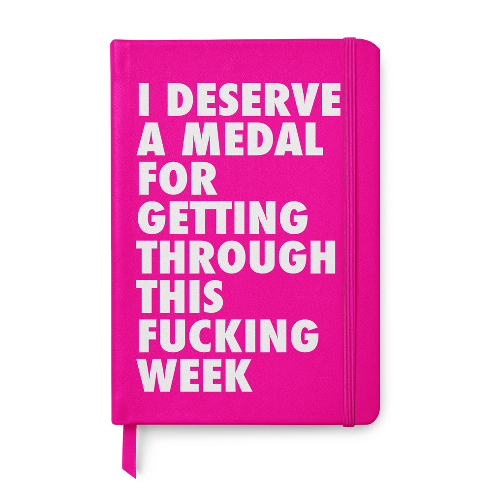 Deserve Medal Leather Style Notebook #3 image